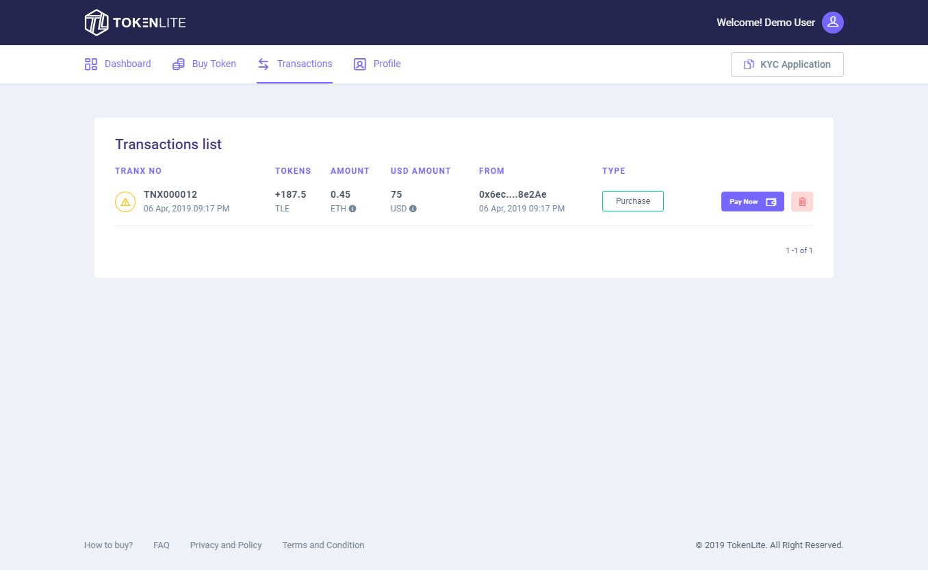 transaction transaction